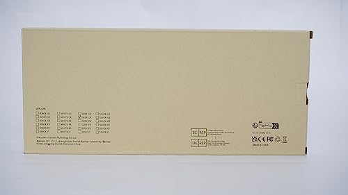 TECKNET 2.4G Wireless Keyboard For Windows/Chrome OS, UK Layout Compact Mini Keyboard, Small Silent Whisper-Quiet Keyboards with 12 months Battery Life (Pink)