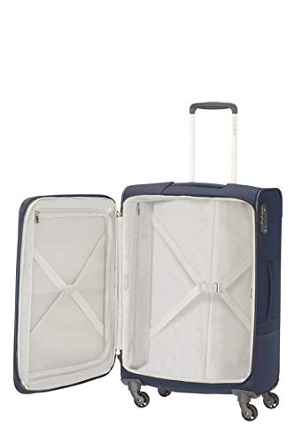 Samsonite Base Boost - Spinner S (L�nge 40 cm) Handkck, 55 cm, 39 l, Blue (Navy Blue)