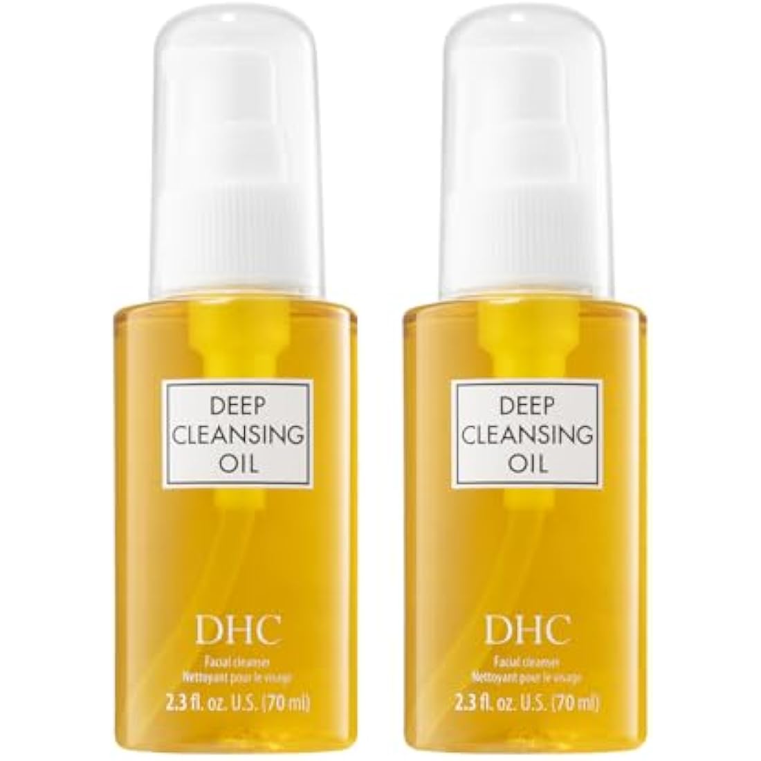 DHC Deep Cleansing Oil Small 2 pack, Facial Cleansing Oil, 70ml x 2
