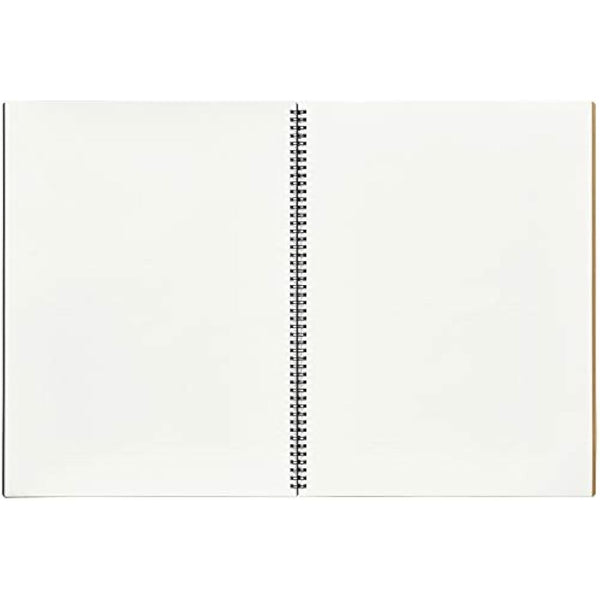 Maruman MNEMOSYNE Notebook 12.2 x 16.5 Inches (Horizontal A3), 5mm-squared, 70 Sheets (N167)