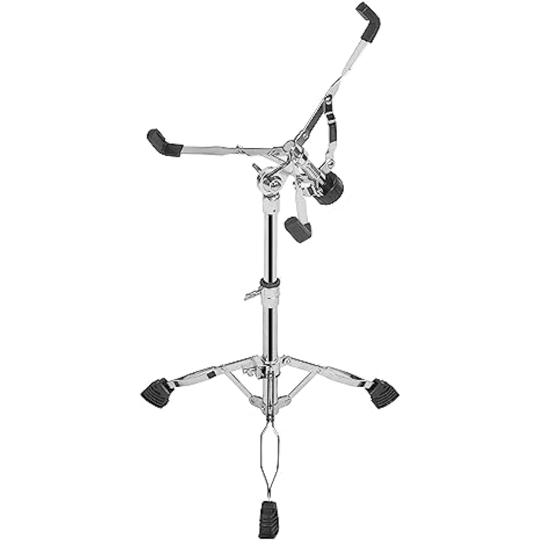 aleawol 10-15 Inch Snare Drum Stand, Double Braced Tripod Snare Stand Adjustable Height 16-22 Inch, Foldable Drum Pad Stand for Practice and Stage Performance