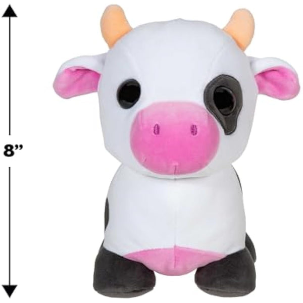 Adopt Me! 8-Inch Collector Plush - Cow - Soft and Cuddly - Directly from the #1 Game, Toys for Kids