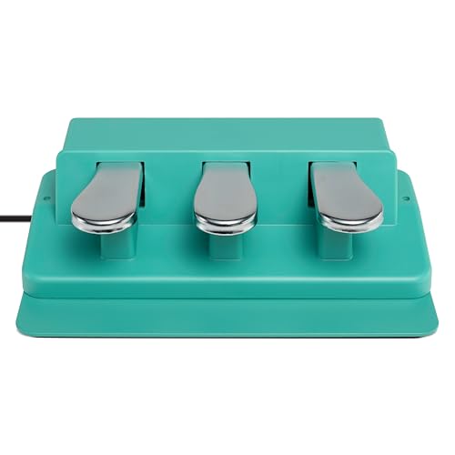 Alesis Recital Home Digital Piano with 88 Hammer Action Weighted Keys, Stand, Pedals and Lessons, Turquoise