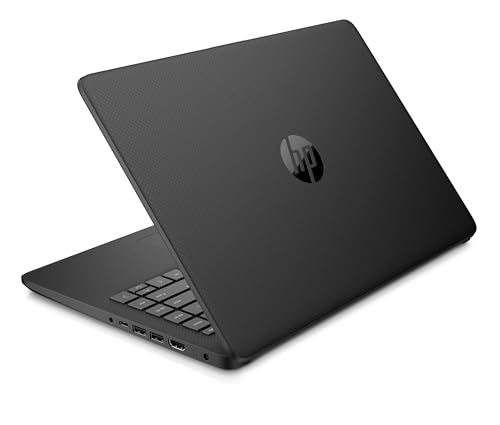 HP Stream 14" Laptop, Intel N4120 Processor, 4 GB RAM, 64 GB eMMC, Intel UHD Graphics, HD Display, Dual Speakers, Microsoft 365 Personal 12 month included, Win 11, Jet Black, 14s-dq0000sa