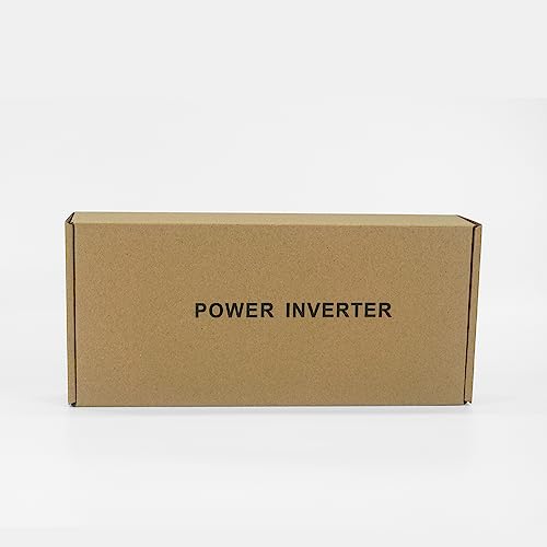 LVYUAN Power Inverter 12V to 240V AC Car Converter 600W /1500W Peak 4 USB 2 AC Sockets Dual Car cigarette lighter socket With 2 LED