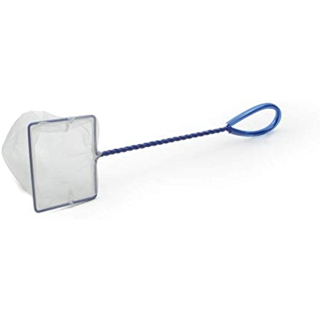 Interpet Fine Mesh Aquarium Fish Tank Catch Net, Small, 3" x 4", White/Blue