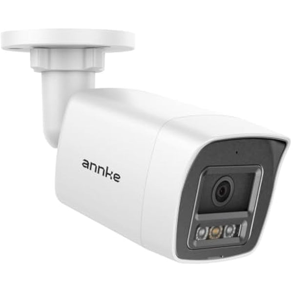 ANNKE C800 4K Wired PoE IP Camera, 8MP Ultra HD PoE Camera, IP67 Outdoor Surveillance Camera with Human/Vehicle Detection, Color Night Vision, Built in Mic