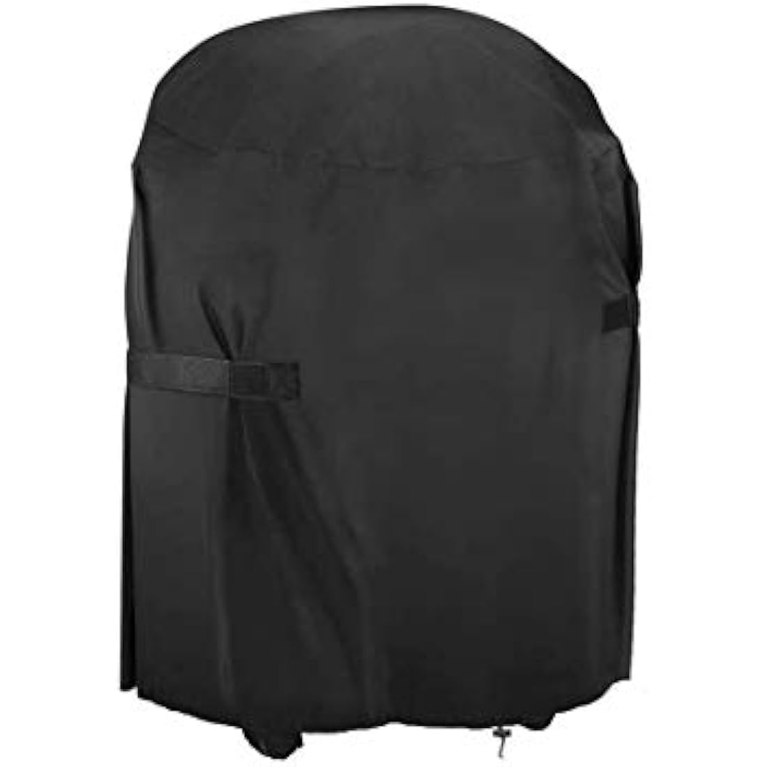 Barbecue Cover, Heavy Duty BBQ Cover, 210D Oxford Fabric Round Outdoor BBQ Grill Cover, Waterproof Windproof Rip-Proof and UV Resistant BBQ Cover (77x90cm)