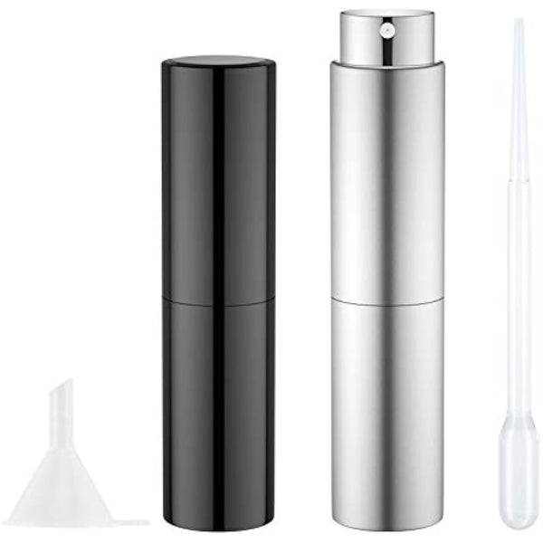 Faireach Perfume Atomiser Refillable 20ML Travel Aftershave Dispenser Spray Bottle Empty Leak Proof