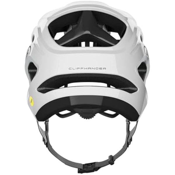 ABUS CliffHanger MIPS MTB helmet - bike helmet for demanding trails - with large ventilation openings & TriVider strap system & impact protection - for men and women