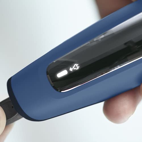 Philips Shaver Series 5000, Wet and Dry Electric Shaver, ComfortTech blades 360°, Contour Heads, Advanced Display, SmartClick Precision Trimmer, S5466/18 For Unisex-Adults