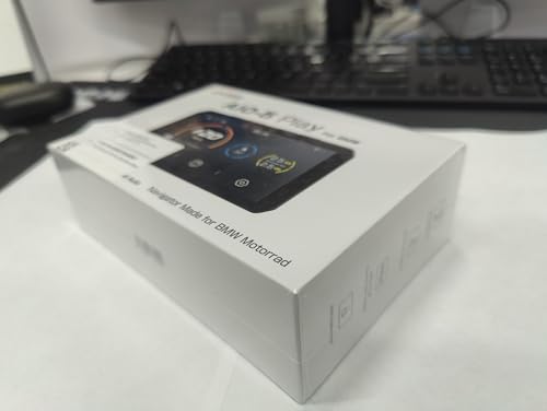 AIO-5 Lite Motorcycle Carplay Android Auto GPS Navigation System, BSD, STARVIS HDR 5" LCD, 60FPS,5G Wi-Fi BT, IP67 Waterproof, Support Siri Google Assistant, 24H Parking Mode, Dedicated App