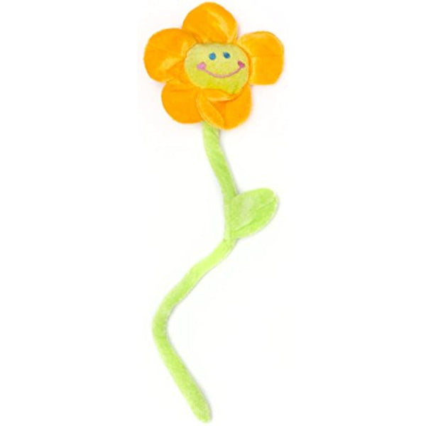GOODS+GADGETS Singing Happy Birthday Flower in 5 Colours - Birthday Gift with Melody - Yellow-Orange