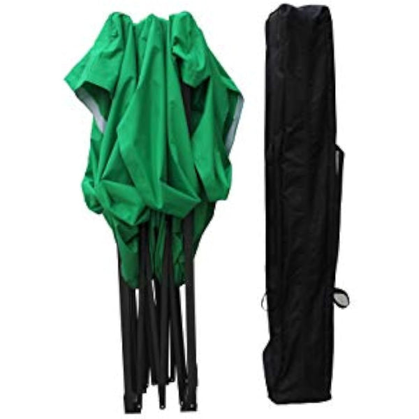 All Seasons Gazebos, Choice Of 5 Colours, 2x2m Heavy Duty, Fully Waterproof, Premium Pop Up Gazebo With 4 x Zip Up Side Panels, Carry Bag With Wheels and 4 x leg weight bags (Bright Green)