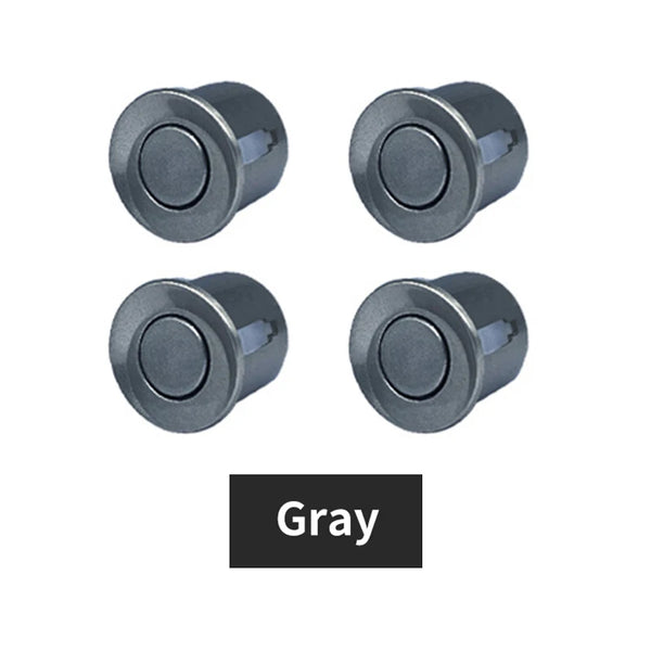 4PCS 22mm Ultrasonic Parking Sensors Reverse Backup Radar System Choose From Red, Black, White, Silver, Gray, Gold, and More!