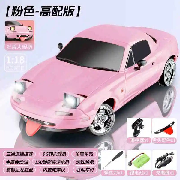 1:18 New LD1804 mazda Mx5 Premium Version Rc Drift Car Rc Cars With A Gyroscope Rear-Wheel Drive Toy Car Birthday Toys For Boy