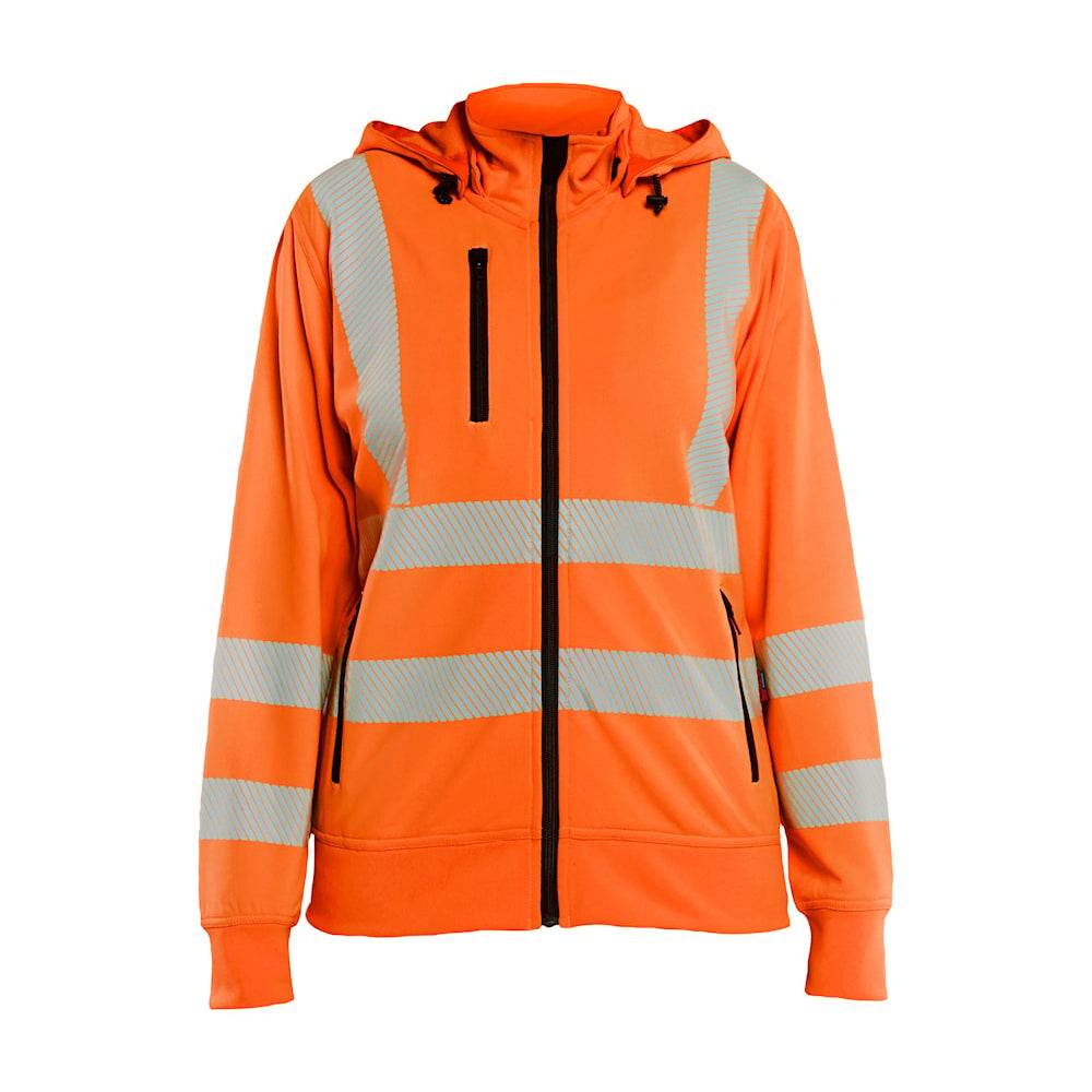 Blaklader 3574 Women's Hi-Vis Sweatshirt detachable hood