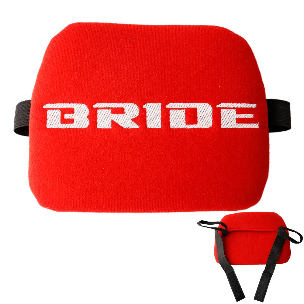 New Style jdm RECARO BRIDE Headrest Tuning Pad For Head Rest Cushion Bucket Seat Racing