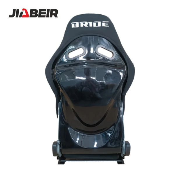 JBR 1020 Pair of (x2) BRIDE Style Lowmax Adjustable Fiberglass Carbon Fiber CF Bucket Seats