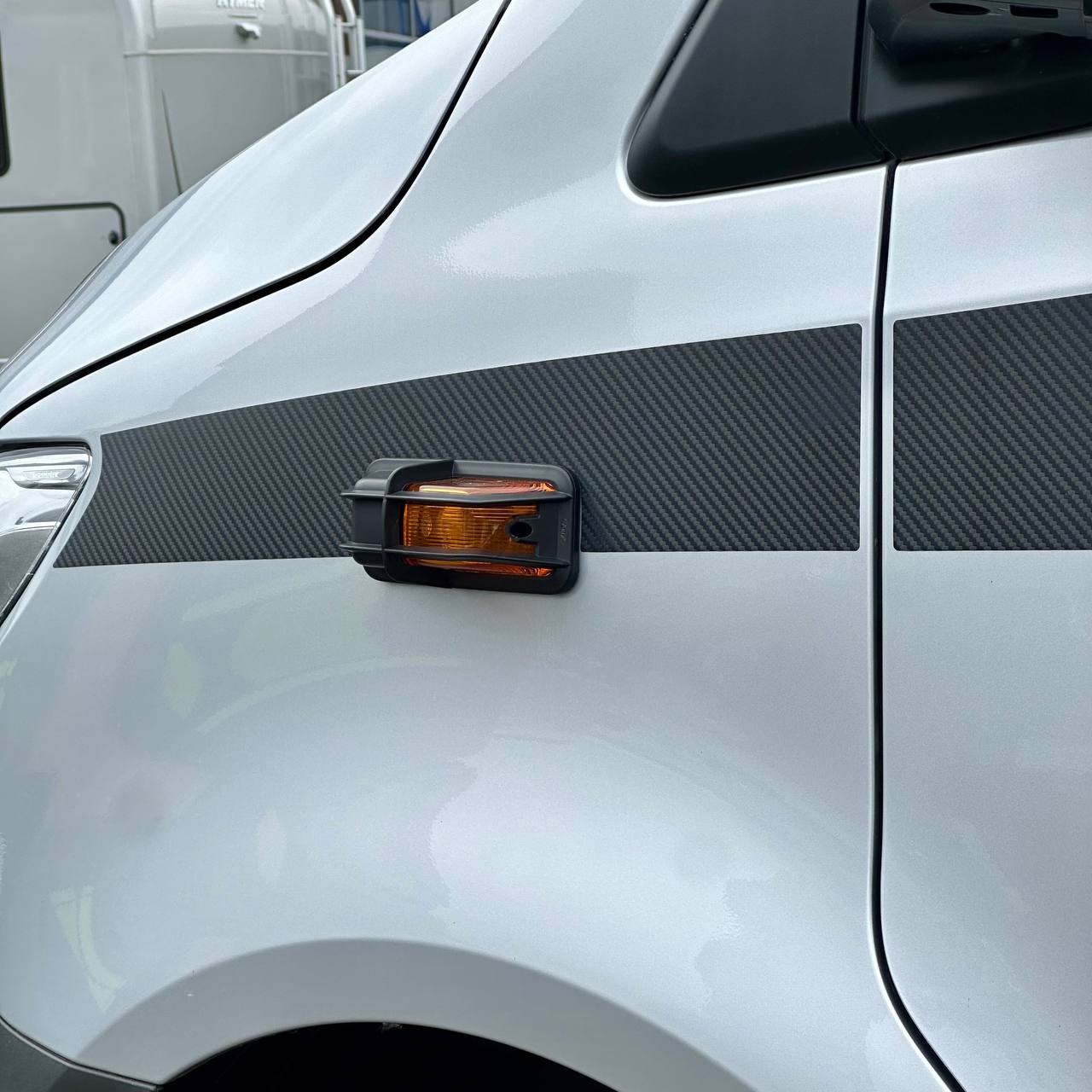 For Mercedes Sprinter Dodge New Shape 907 Side Signal Indicator Cover Protectors (Set of 2) | Durable & Stylish Protection