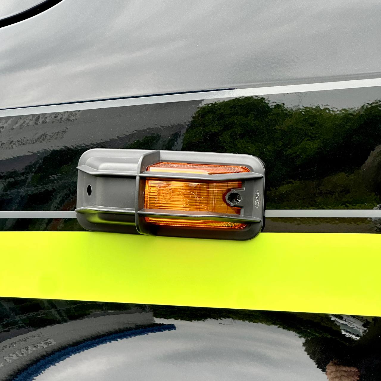 For Mercedes Sprinter Dodge New Shape 907 Side Signal Indicator Cover Protectors (Set of 2) | Durable & Stylish Protection