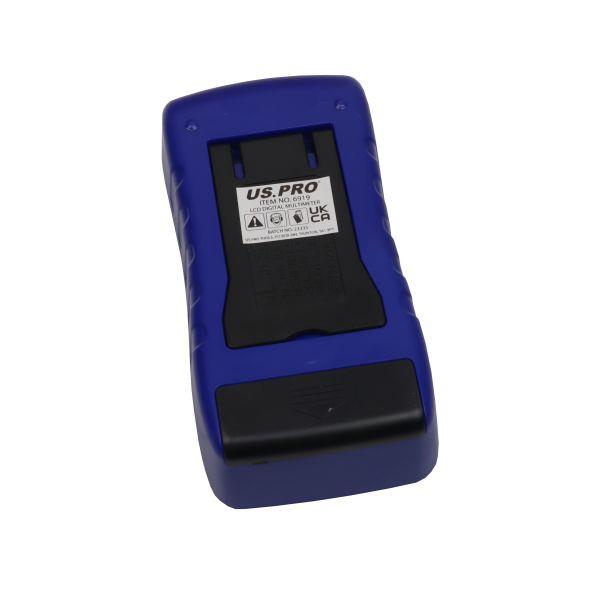 US PRO Tools Slim LCD Digital Multimeter AC/DC Voltage Current Tester 6919