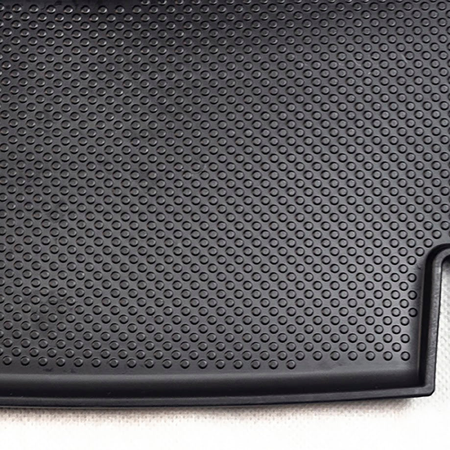 For VW T5, T5.1 Door Pocket Inserts, Rubber, Door Liner (Black) Double Passenger + Driver Interior Styling