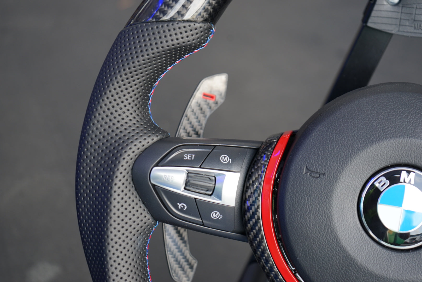 BMW 1, 2, 3, 4, 5 Series Custom Steering Wheel (IN STOCK - SWBMWF11)