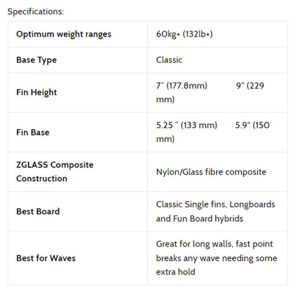 3D Fins - 7" Single Soft - Island Style