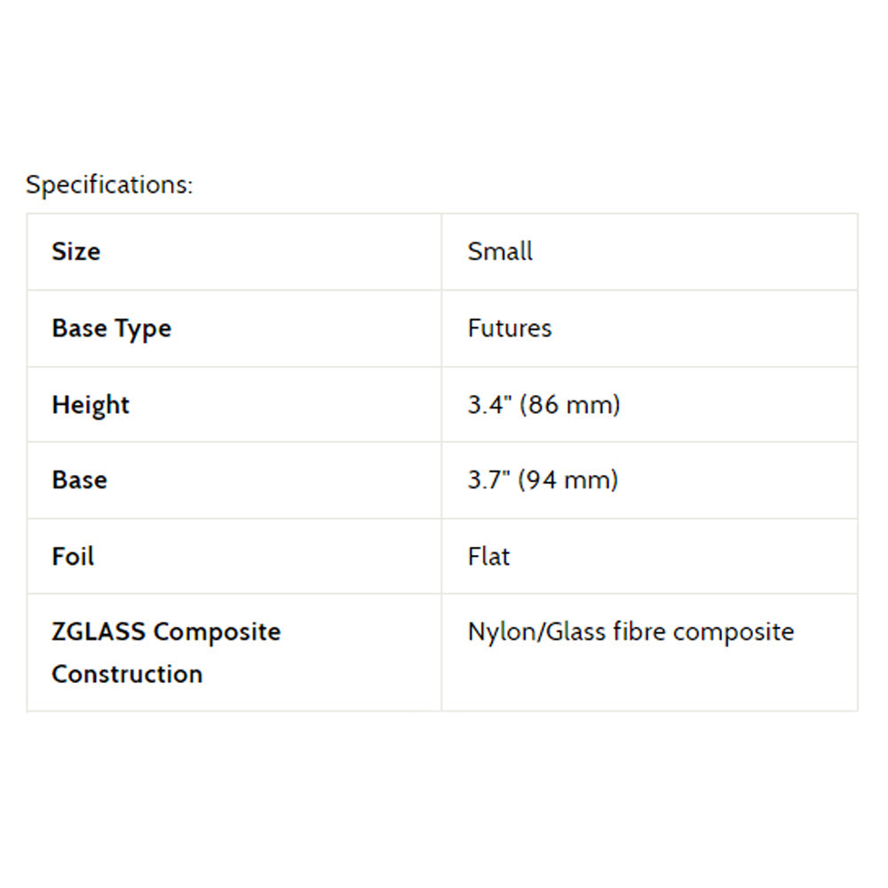 3D Fins - Flyer Side Bites - Small - Island Style (Futures)