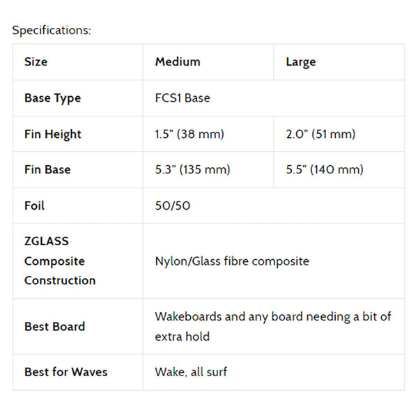 3D Fins - Switchblade - Large - Island Style (Futures)