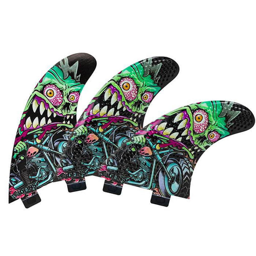 3D Fins - All Rounder Thruster - Medium - Rider (FCS1/FCS2/Futures)