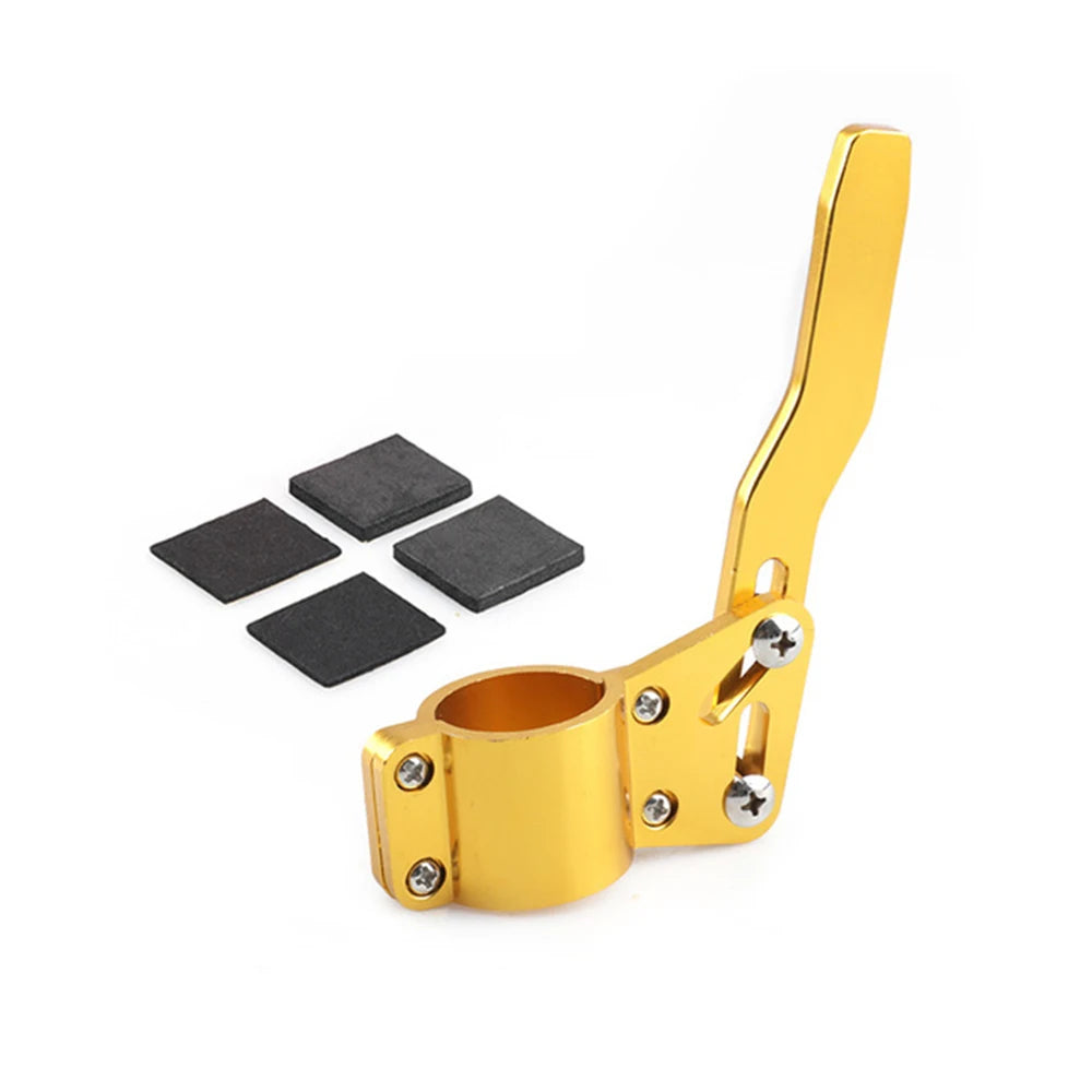 JDM Universal Aluminium Car Styling Adjustment Steering Wheel Turn Rod Extension Turn Signal Lever Position Up Kit