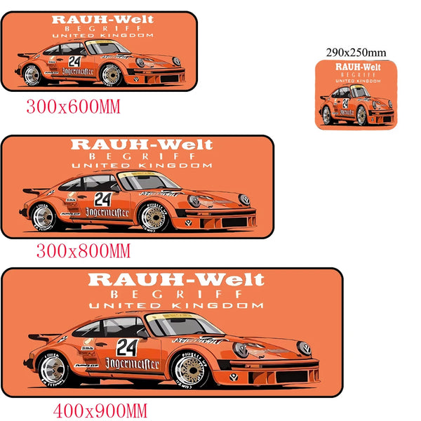 Anime Japan sports car jdm RWB 911 964 933 Mousepad Boy Pad Natural Rubber mousepad Desk Mat Size for Gameing World of tanks C