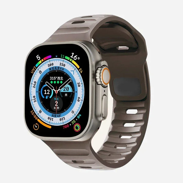 Soft Silicone Strap For Apple Watch Band Ultra 2 49mm 44mm 45mm 42mm 41mm 42mm sport Watchband iwatch Serise 5 6 7 8 9  bracelet