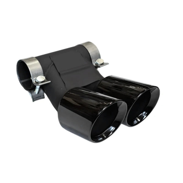 Suitable for Porsche Cayman 718 981 987 Boxster Exhaust Modified Dual Sports Tailpipe Stainless Steel Muffler Low Upgrade High-G