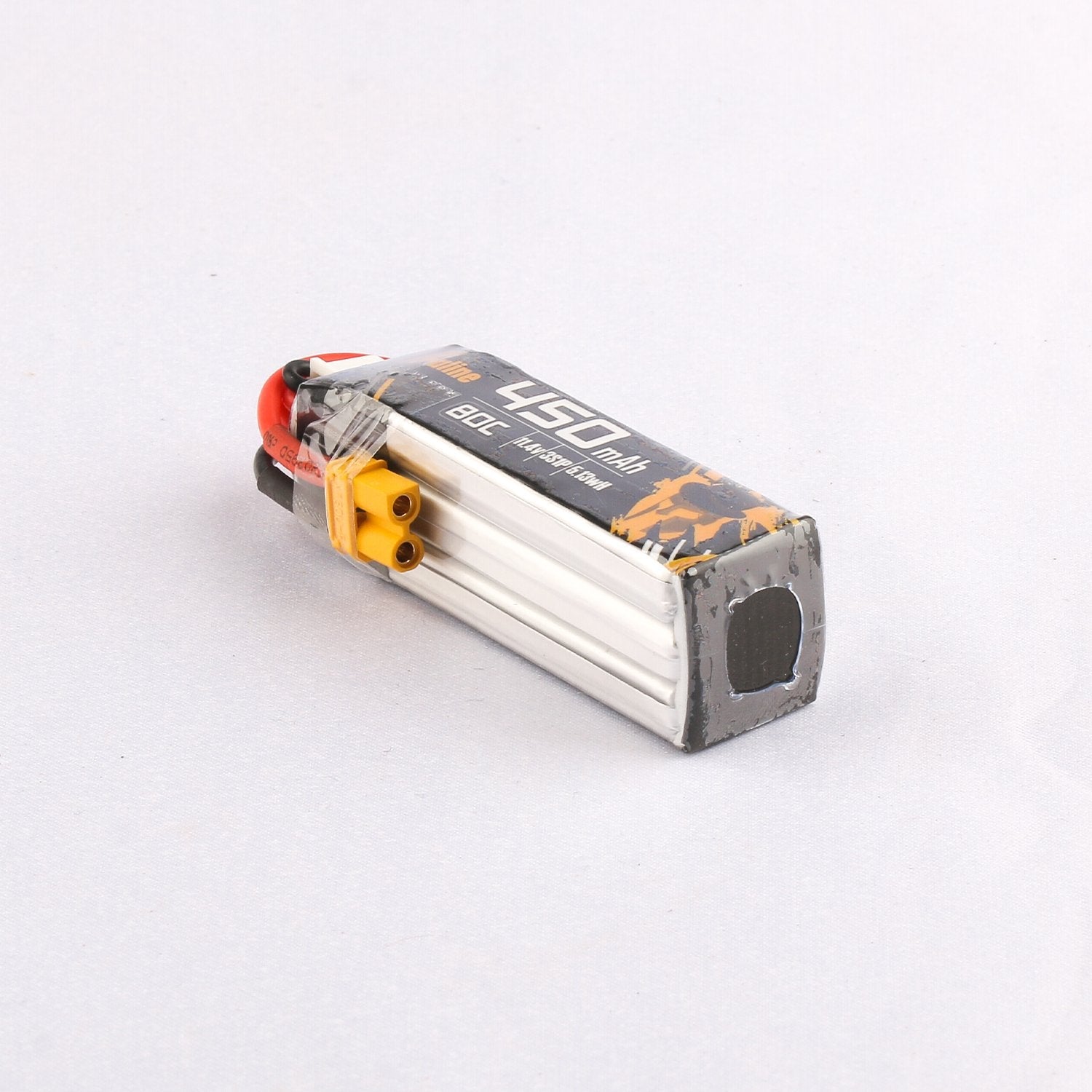 AuLine 450mAh 3S 11.4V HV 80C XT30 Lipo Battery (2x Pack) for Toothpick and CineWhoop