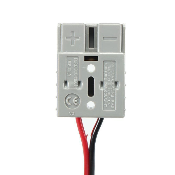 0.5m 4.0mm cable with 50A battery plug for folding solar kits | 4Boats