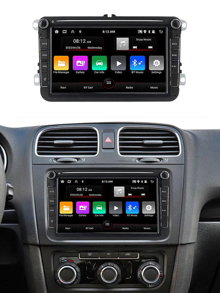 Volkswagen/Seat/Skoda Universal 8 Inch CarPlay and Android Auto Screen