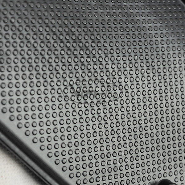 For VW T5, T5.1 Door Pocket Inserts, Rubber, Door Liner (Black) Double Passenger + Driver Interior Styling