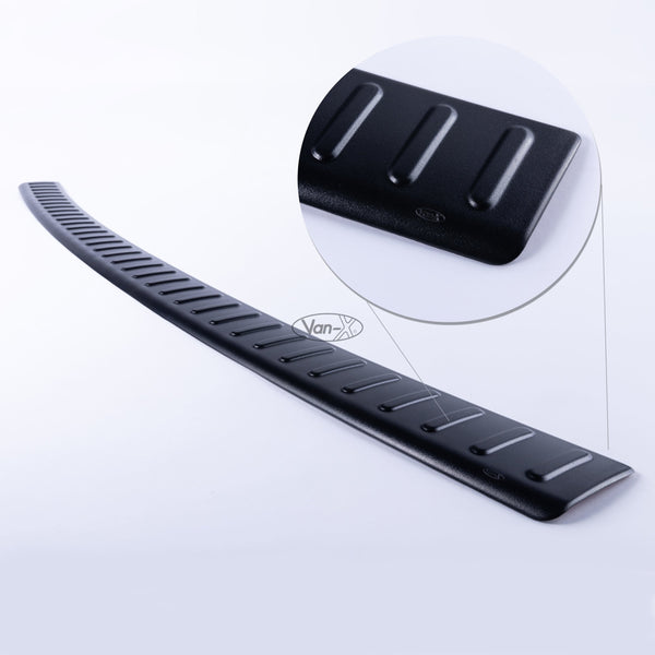 For VW T5 Transporter Multivan Black Tailgate Rear Bumper Protector (Present Idea)