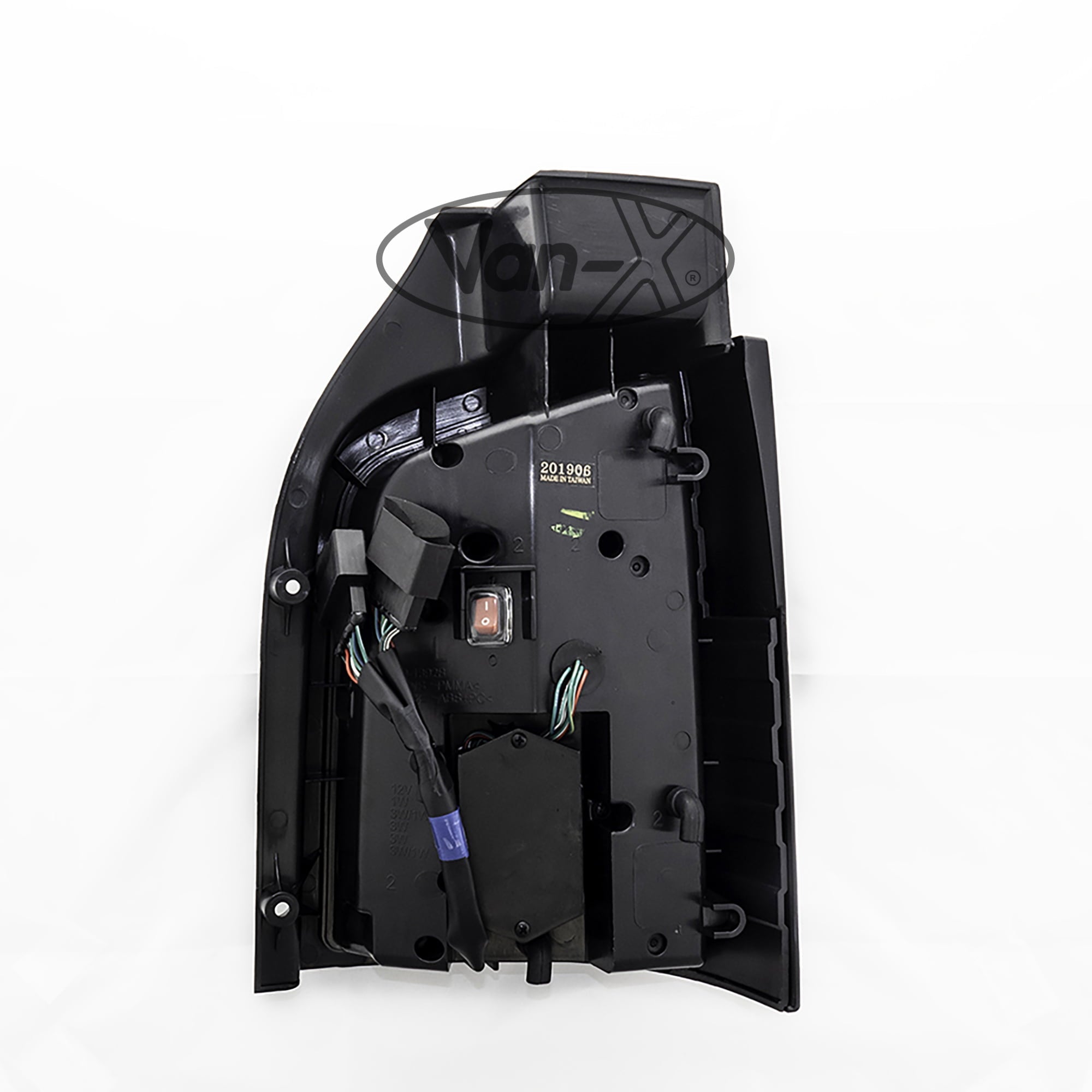 For VW T6 15-20 Transporter Tailgate LED Rear Lights Clear