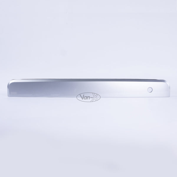 For VW T6 Barn Door Rear Number Plate Unit - Reflex Silver Painted and Ready to Fit