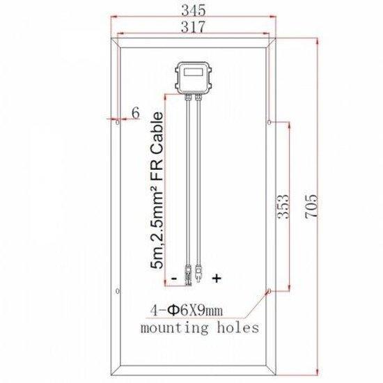 40W 12V Solar Kit - 10A PWM Controller & 2 × 5 m | 4Boats
