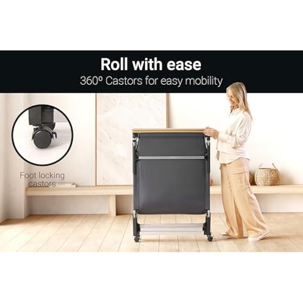 JAY-BE® GP80 Grand Folding Bed with e-Pocket Tufted Mattress, Single