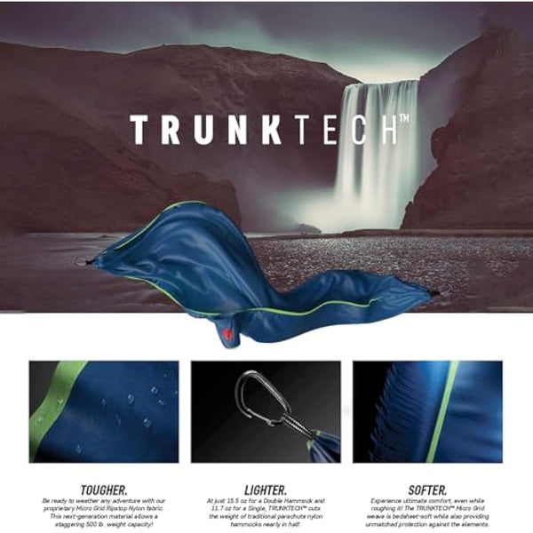 Grand Trunk TrunkTech Double Hammock - Bluu Nile