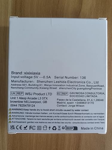 Wireless CarPlay Adapter 2024 Upgraded, Wireless CarPlay Dongle, Converts Wired CarPlay to Wireless, Plug and Play Car Play Wireless Adapter, Suitable for post-2016 cars，Compatible with iPhone iOS 10+