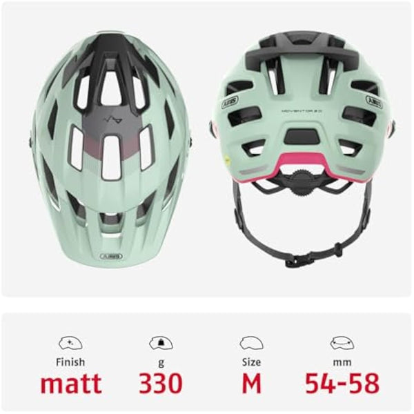 ABUS MTB Helmet Moventor 2.0 MIPS, Impact Protection for Off-Road Use, All-Mountain Helmet, Unisex Adult