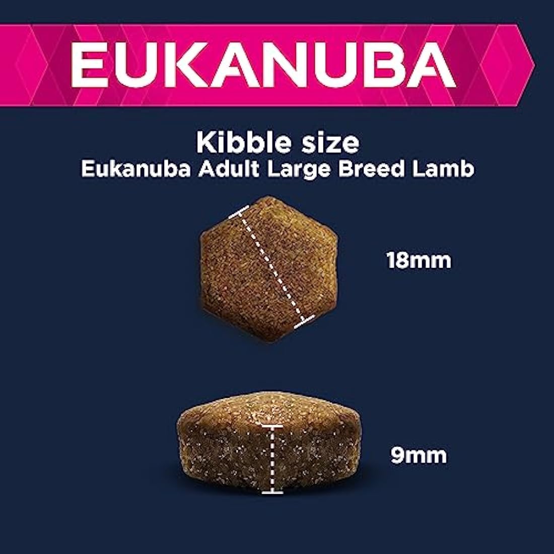 Eukanuba Complete Dry Dog Food for Adult Large and Giant Breeds with Lamb and Rice 12 kg