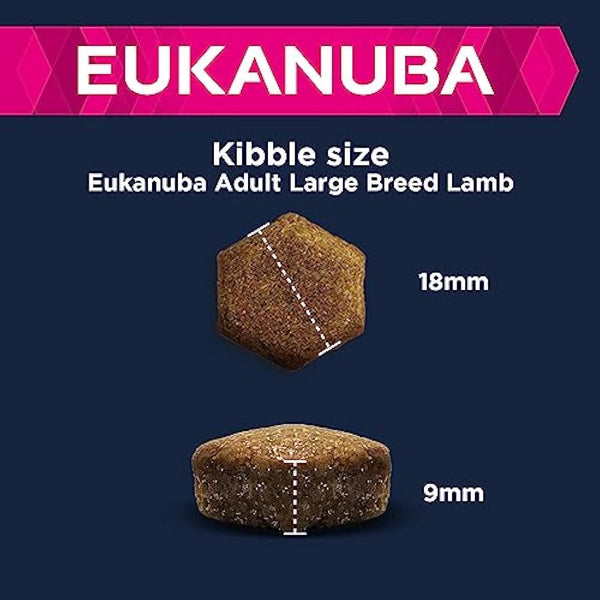 Eukanuba Complete Dry Dog Food for Adult Large and Giant Breeds with Lamb and Rice 12 kg